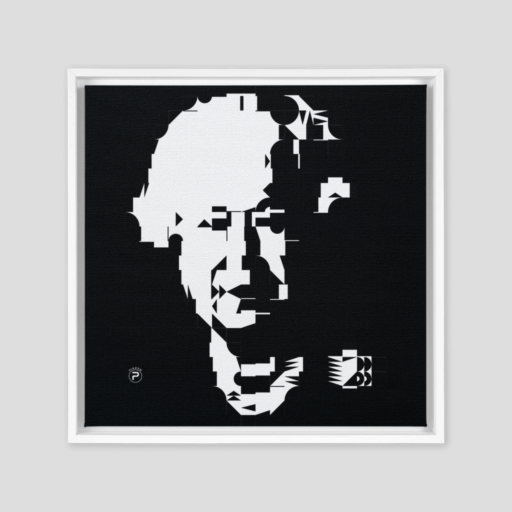 Framed Canvas Wraps - Typoart - Queen