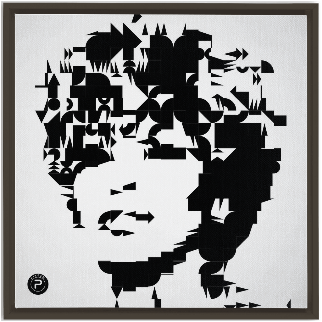 Framed Canvas Wraps - Typoart - TINA TURNER