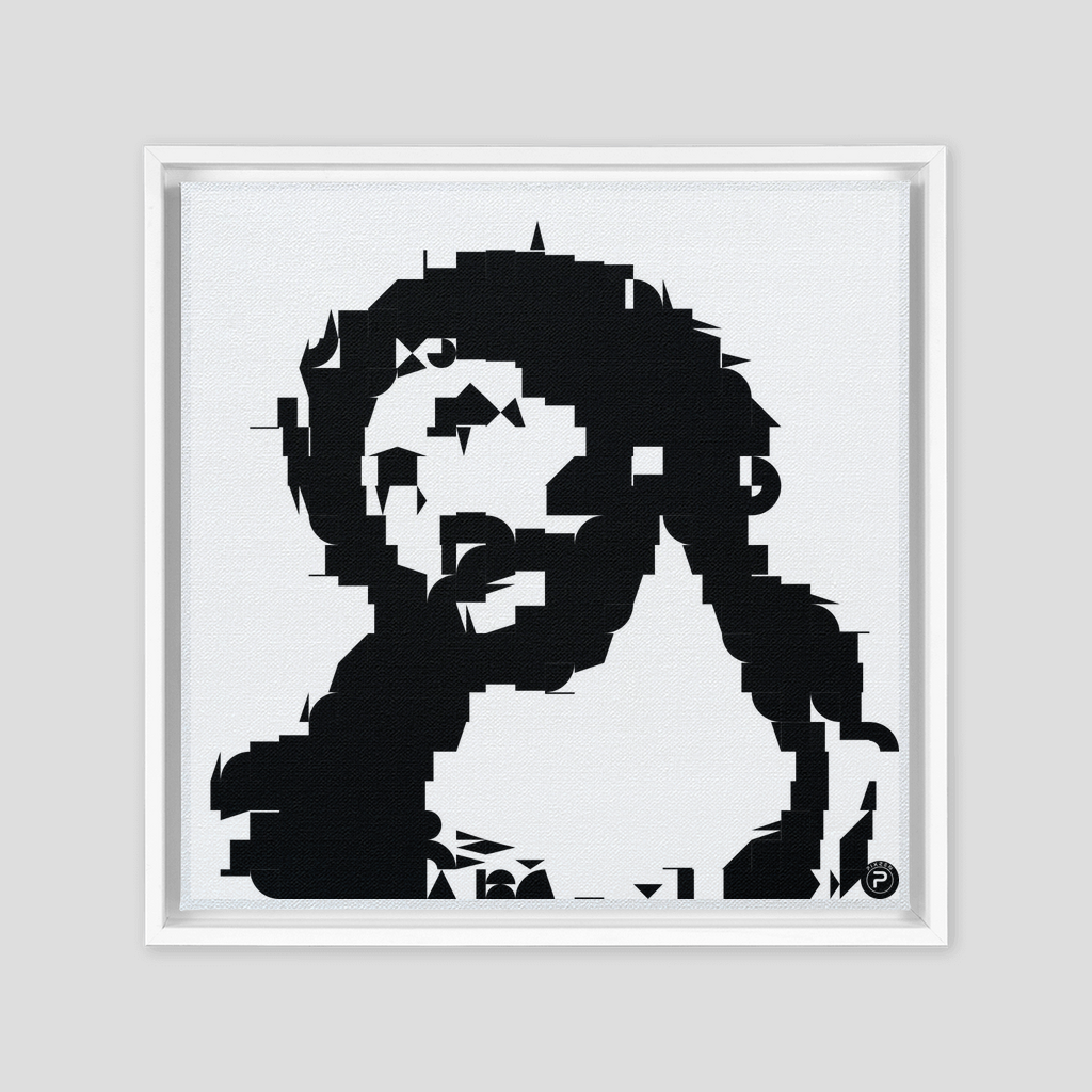 Framed Canvas Wraps - Typoart - JESUS