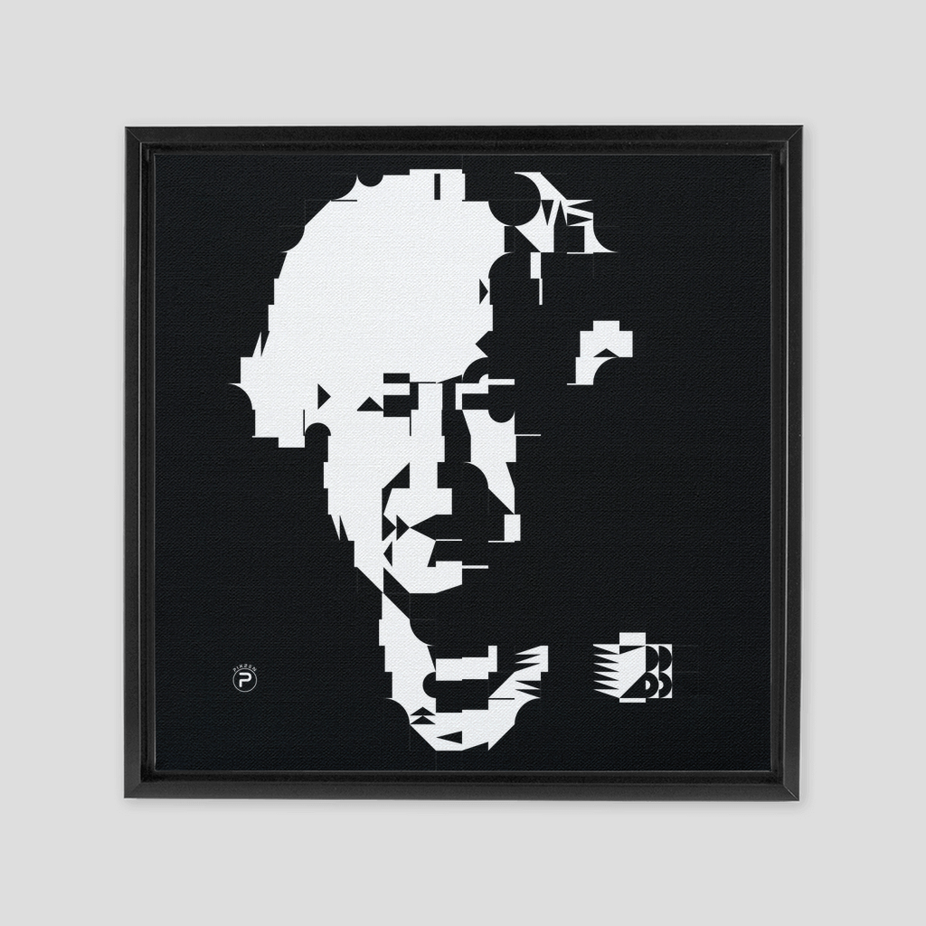 Framed Canvas Wraps - Typoart - Queen