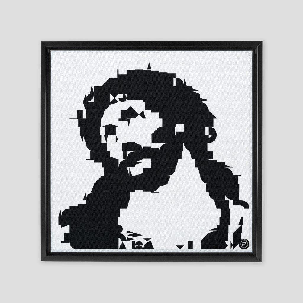 Framed Canvas Wraps - Typoart - JESUS