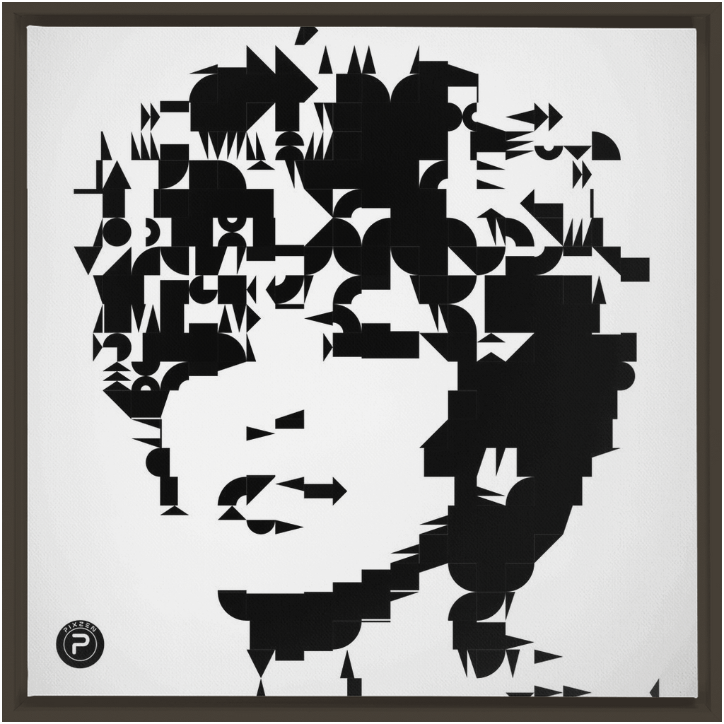 Framed Canvas Wraps - Typoart - TINA TURNER